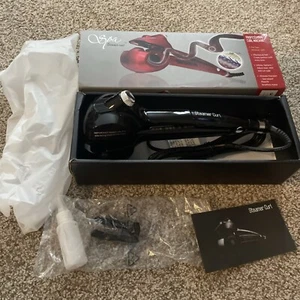 Black Spa Steamer Curl Keramik Profi Lockenmaschine Lockenstab - Haare - Bild 1 von 12