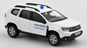 NOREV NV509025 DACIA DUSTER 2020 GENDARMERIE EQUIOE CYNOPHILE 1:43 Modellino - Foto 1 di 1