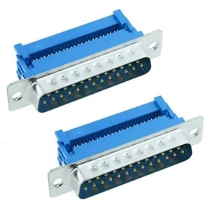 2 x 25-Way IDC Male D Plug Connector - Picture 1 of 1