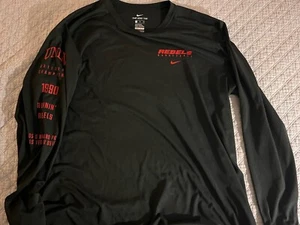 Nike Dri Fit XXL Longsleeve UNLV Runnin’ Rebels classic Shirt. Larry Johnson - Picture 1 of 3
