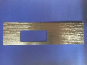 Ford XA XB GT Fairmont Auto Black Woodgrain Console Panel Factory Replacement - Picture 1 of 3