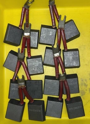 Juego de cepillo, motor OEM Raymond 570-236/218 (cantidad 1 = 8 cepillos) Foto 1 de 3