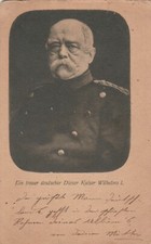 Post Card | 1898 | Eduard Leopold von Bismarck | Prussian & German Diplomat
