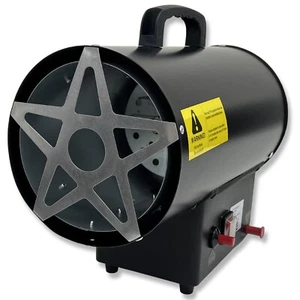 15kw Industrial Comercial Calefactore Propano Gas Forzado Espacio Taller Fan - Imagen 1 de 6
