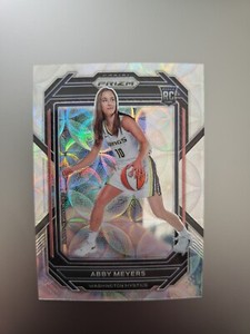 2023 Panini Prizm ABBY MEYERS RC WNBA PREMIUM BOX SET #'d 10/99 Jersey No. 1/1