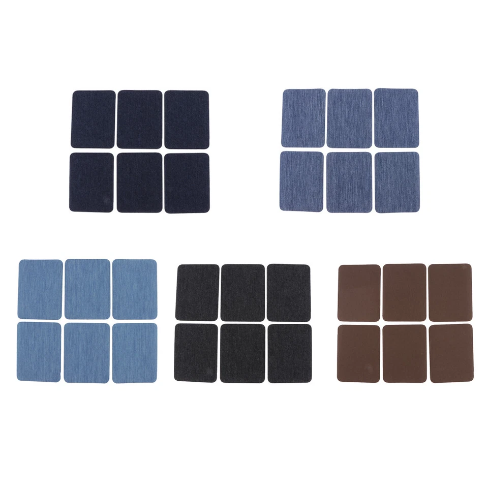 Denim Bügelflicken Flicken Aufbügelflicken Bügeln Stoffflicken Stoff Patches - Bild 1 von 1