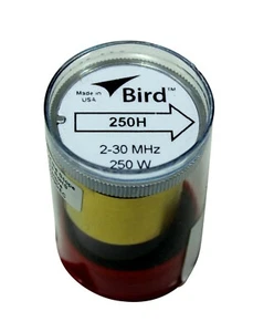  Bird 43 Wattmeter Element 250H 2-30 MHz 250 Watts (New) - Picture 1 of 3