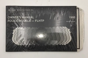 Harley Davidson Owner's Manual 1995 Police Models FLHTP #99478-95 - Picture 1 of 5
