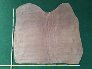 Rindsleder hellbraun Velourleder ca.1,1mm dick Rindspalt zur Auswahl - Bild 1 von 11