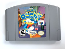 Donald Duck Goin' Quackers Nintendo 64 N64 Cleaned & Tested Authentic