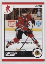 2010-11 Score 20th Anniversary Patrick Sharp #127