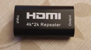 Repetidor Amplificador Señal HDMI Adaptador UHD 4k 
