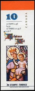 Canada Stamps, Booklet of 10, Our Lady of the Rosary, #1669a BK202 - Bild 1 von 2