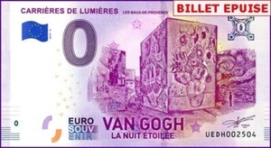 CARRIERES DE LUMIERES / BILLET 0 € / NULL EURO-SCHEIN / UEDH 2019-4 - Picture 1 of 1