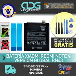 Batería Xiaomi Redmi Note 4 Global BN43 + HERRAMIENTAS Y ENVIO 24H MRW - Imagen 1 de 1