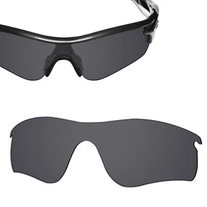 POLARIZED Replacement Lenses for - OAKLEY RadarLock Path - Solid Black - Picture 1 of 1