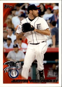 2010 Topps Update Baseball Card #US290 Justin Verlander - Picture 1 of 2