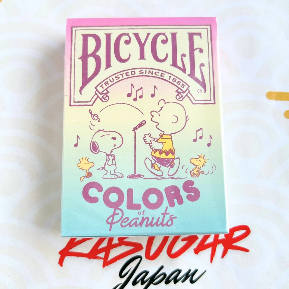 Bicycle Colors of Peanuts Snoopy Playing Cards / Trump / Rare