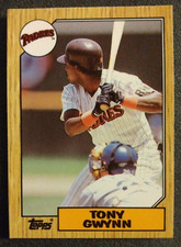 1987 Topps Tiffany San Diego Padres #530 Tony Gwynn Baseball Card