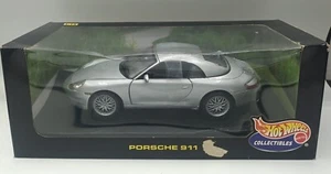 Hot Wheels 1/18 Porsche 911 GRIGIA BOX Gd09 - Foto 1 di 1