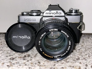 MINOLTA XD11 35mm Film Camera With 50mm Lens - Picture 1 of 15