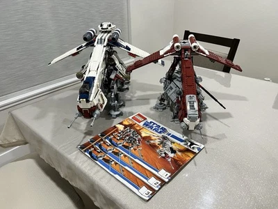 Lego Star Wars The Clone Wars 10195 Republic Dropship & AT-OT Walker 75337 - Image 1 of 4