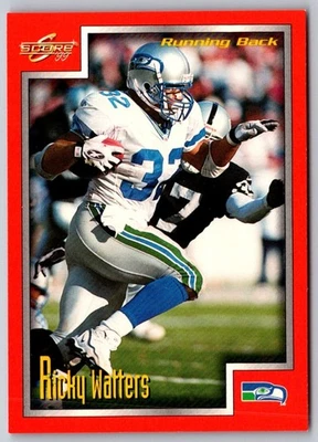 1999 Score Ricky Watters #208 Seattle Seahawks Football Card - Image 1 of 2