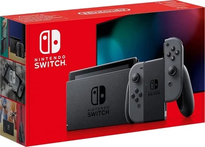 Nintendo Switch Console - Grey - Image 1 of 4