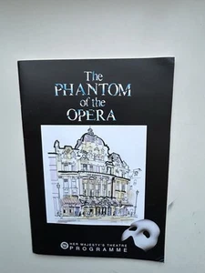 Phantom of the Opera Musical Theatre Programme EARL CARPENTER - Picture 1 of 4