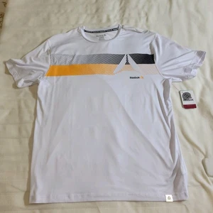 Reebok Men’s Classic Moisture Wicking Short Sleeve T-Shirt Sz Large New With Tag - Picture 1 of 8