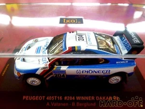 IXO PEUGEOT 405T16 #204 WINNER DAKAR 89 No Box - Picture 1 of 4