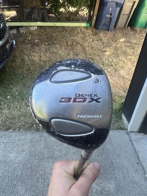 Nickent Genex 3DX 3+ Fairway Wood – Right-Handed – Green Shaft – Used - Image 1 of 4
