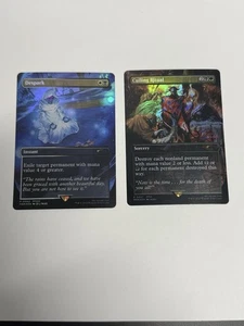 MTG X Final Fantasy Culling Ritual and Despark * Foil * Promo Cards Set Of 2 - Picture 1 of 12