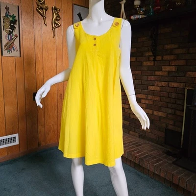 Vestido de Maternidad De Colección Años 80 Barbizon Tienda Muumuu Salón Playa Piscina Caftán O Mod L Foto 1 de 4