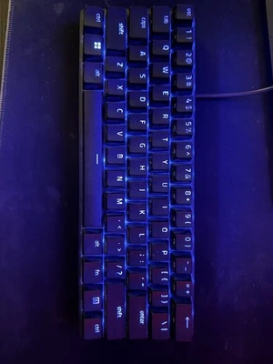 Razer Huntsman Mini 60 TKL Gaming Keyboard - Black (RZ03-03390500-R3U1) - Image 1 of 2