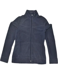 CHAMPION Womens Fleece Jacket UK 14 Large Navy Blue Polyester WC07 - Picture 1 of 3