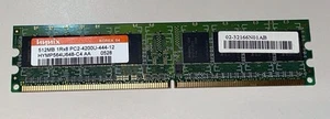 Hynix 512MB HYMP564U64P8-E3 PC2-4200U Desktop Memory/RAM - Picture 1 of 5