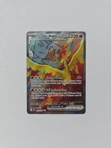 Team Rocket's Moltres ex 208/182 Full Art English Destined Rivals Pokemon TCG - Picture 1 of 2