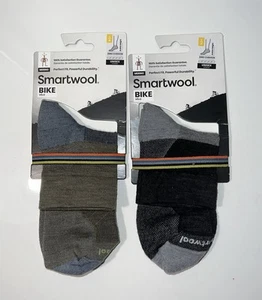 Smartwool Bike Ankle Height Socks 2 Pairs - Large - Picture 1 of 3