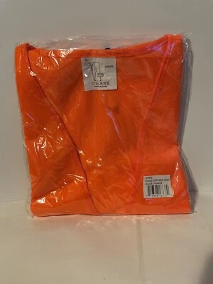 Blaze Zippered Vest. Blaze Orange with Zipper XL - Image 1 of 2