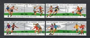 COOK ISLANDS POSTFRISCH 1981 SG815-822 WELTCUP FUSSBALL - SPANIEN - Bild 1 von 1