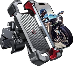 Soporte Para Celular Para Moto Y De Bicicleta Motocicleta Super Seguro Universal - Picture 1 of 7