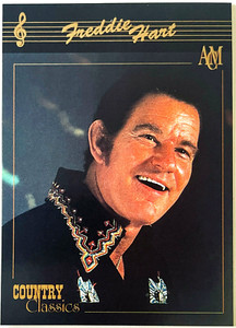 FREDDIE HART ~ ACM COUNTRY CLASSICS COLLECTORS  1992 CARD  1st Ed.  31Yrs!  RARE
