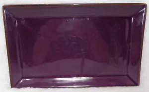 CERAMICA FIENILE Piastra rettangolare viola lucido - Foto 1 di 4