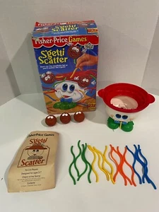 Fisher Price S'getti gioco cibo sparso vintage completo di scatola 1994 - Foto 1 di 12