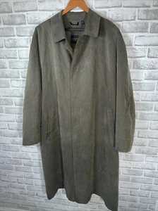 Sanyo New York Trench Overcoat Mens Lined Belted Coat Mens 42 - Picture 1 of 10