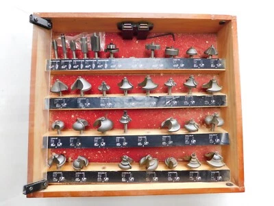 Juego de herramientas enrutador profesional para carpintero 32 piezas PARCIAL 9,30 Foto 1 de 4