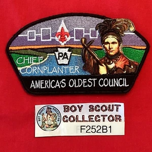 Boy Scout CSP Chief Cornplanter Americia's Oldest Council Shoulder Patch F252B1 - Picture 1 of 2