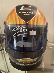 Autographed Chase Elliott #9 Watkins Glen FIRST WIN Full Sized Replica Helmet - Picture 1 of 5