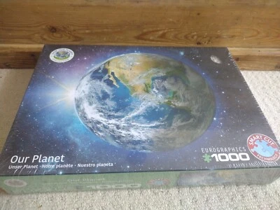 OUR PLANET Eurographics 1000 Piece Jigsaw Puzzle NEW & SEALED  — 第 1/3 张图片